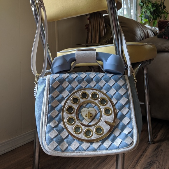 Betsey Johnson Handbags - 📞Call Me Baby Betsey Johnson Phone Bag